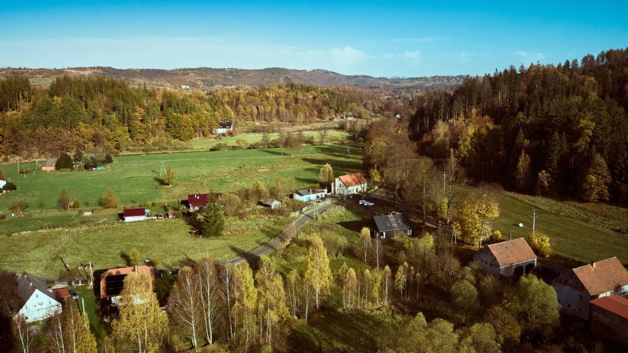 Ferienwohnung Baza Udana Janowice Wielkie Exterior foto